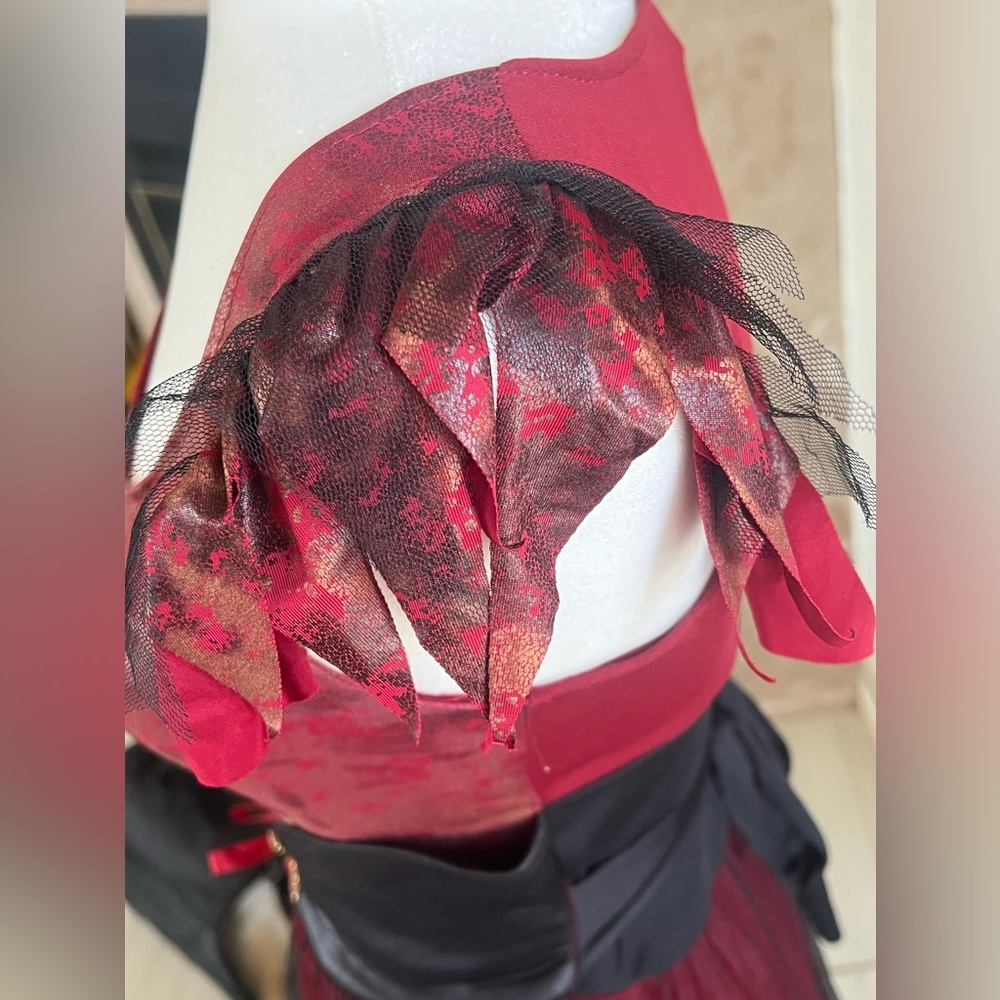 WOMENS CHARMING DEVIL COSTUME - Picture 4 of 10